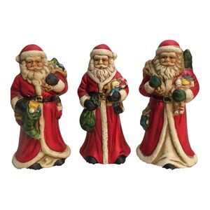 Vintage OCI Omnibus Santa Figurines 3